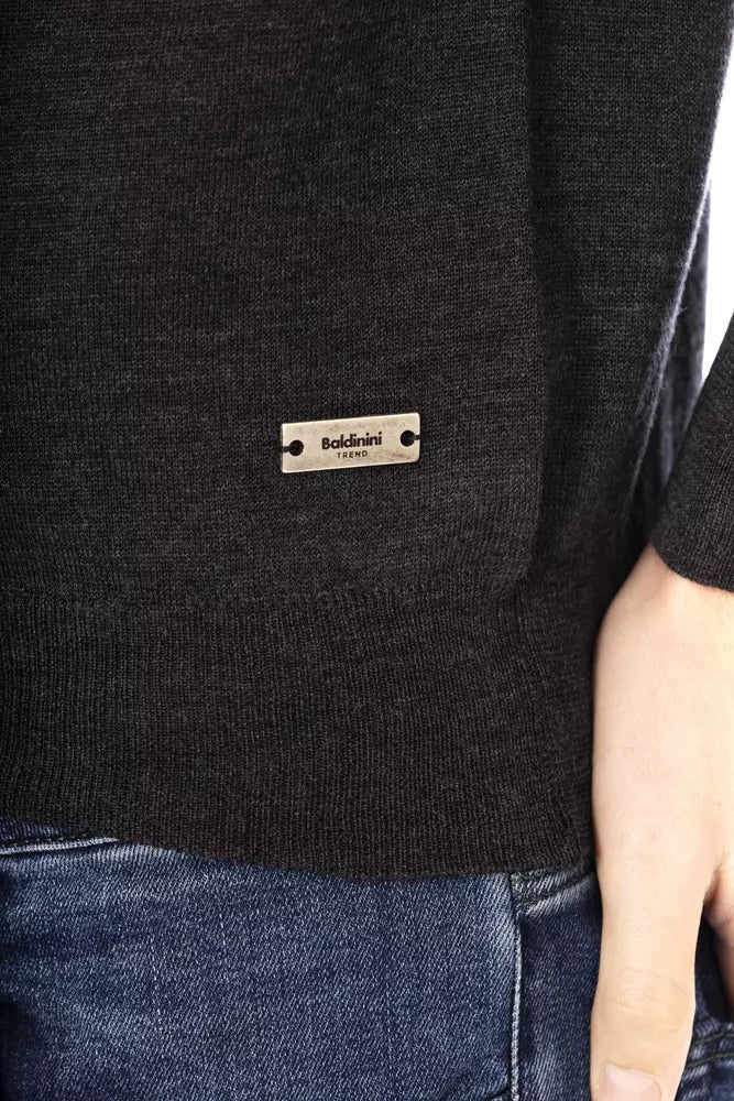 Maglione da uomo Baldinini Trend in tessuto grigio