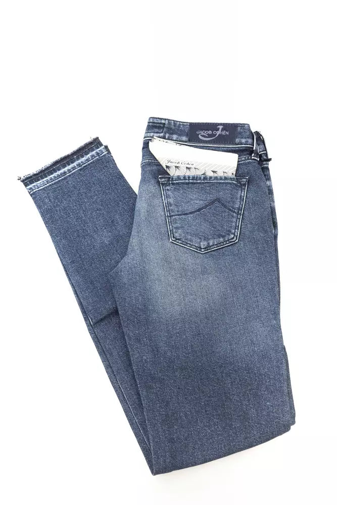 Vaqueros y pantalón de algodón azul