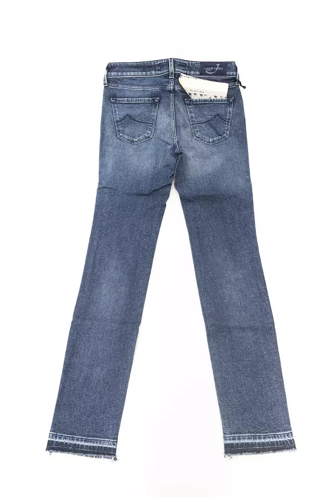 Vaqueros y pantalón de algodón azul
