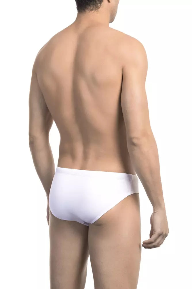 Bañador de poliamida blanco