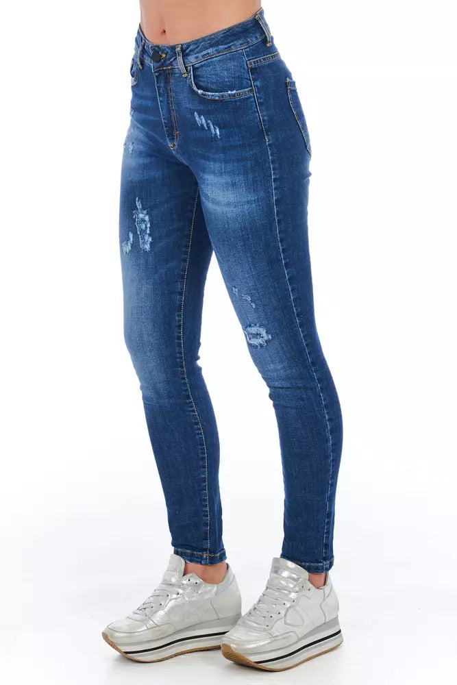 Jeans e pantaloni blu