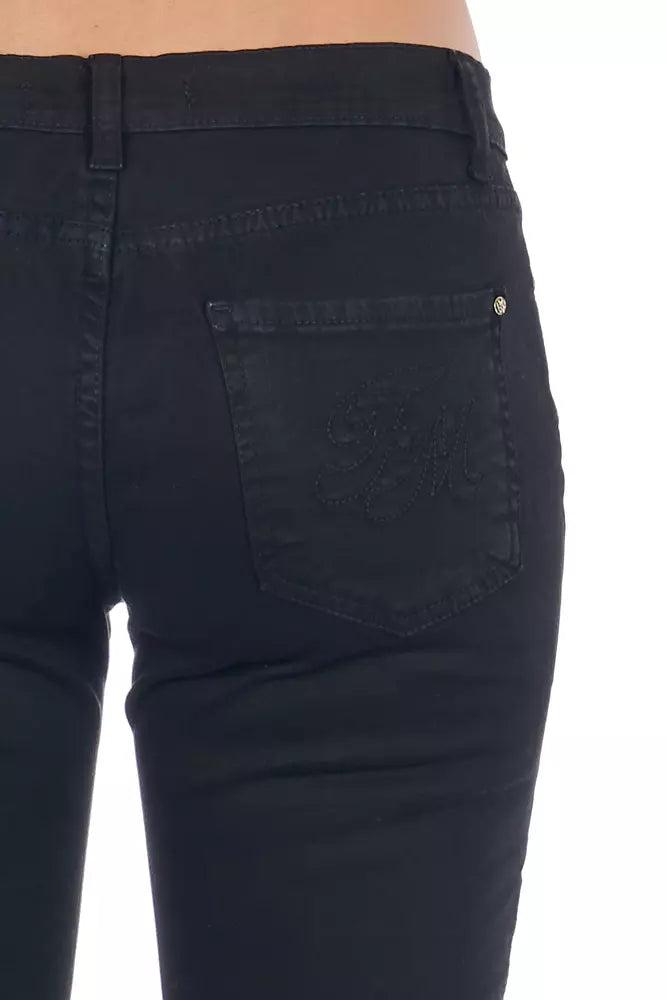 Jeans e pantaloni in cotone nero