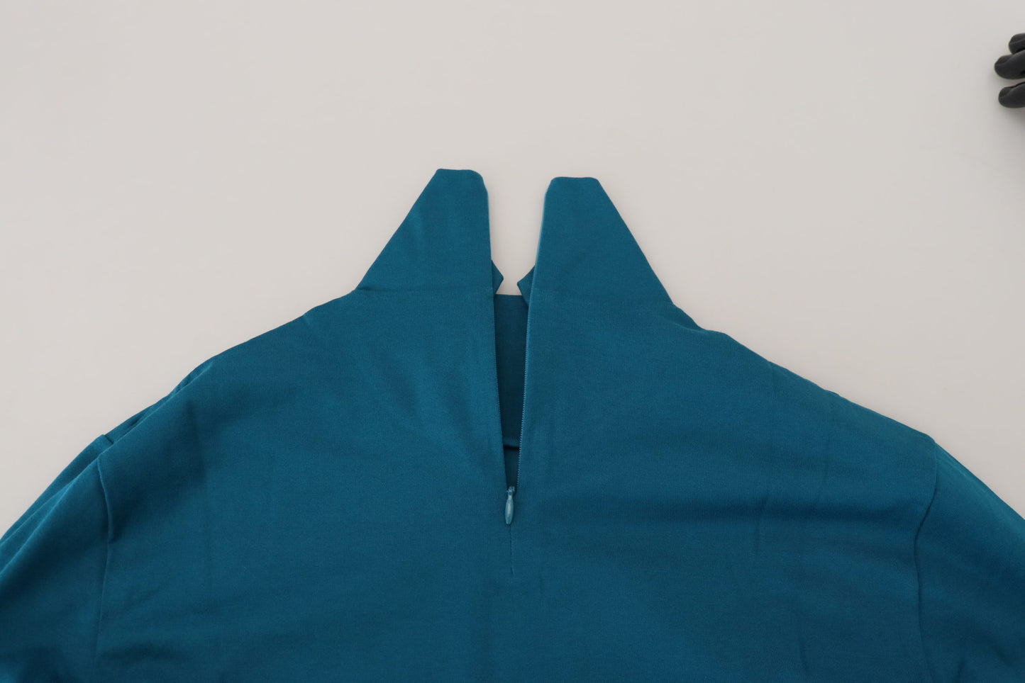 Dolce & Gabbana Eleganter blauer Baumwollpullover