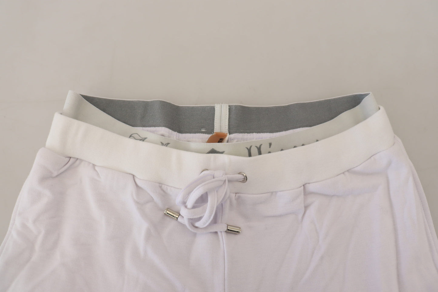 John Galliano Schicke weiße Jogginghose - Lässige Eleganz