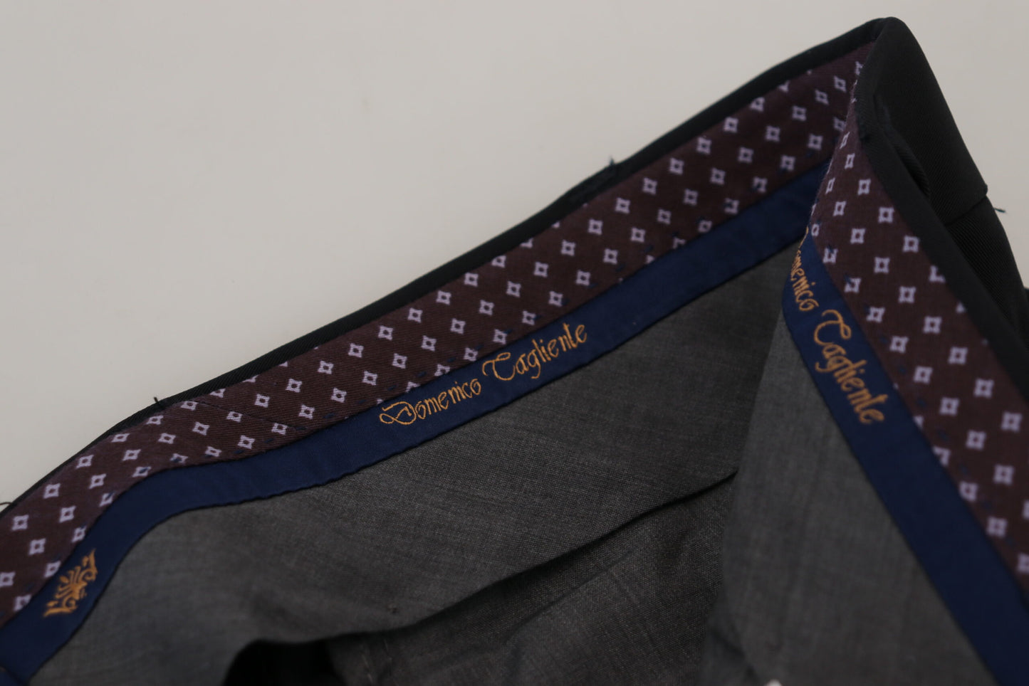 Pantaloni eleganti affusolati in poliestere nero