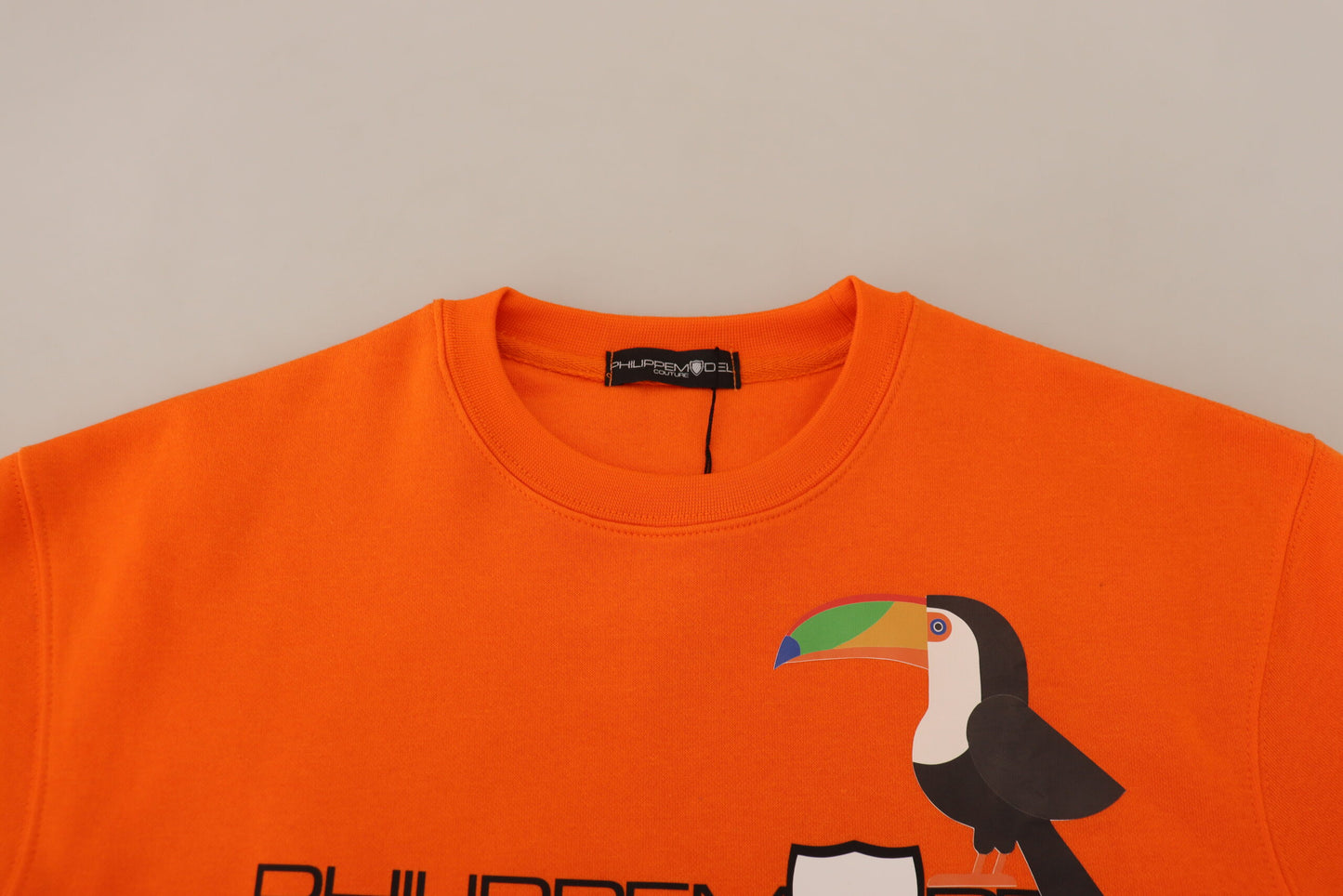 Jersey de manga larga estampado naranja