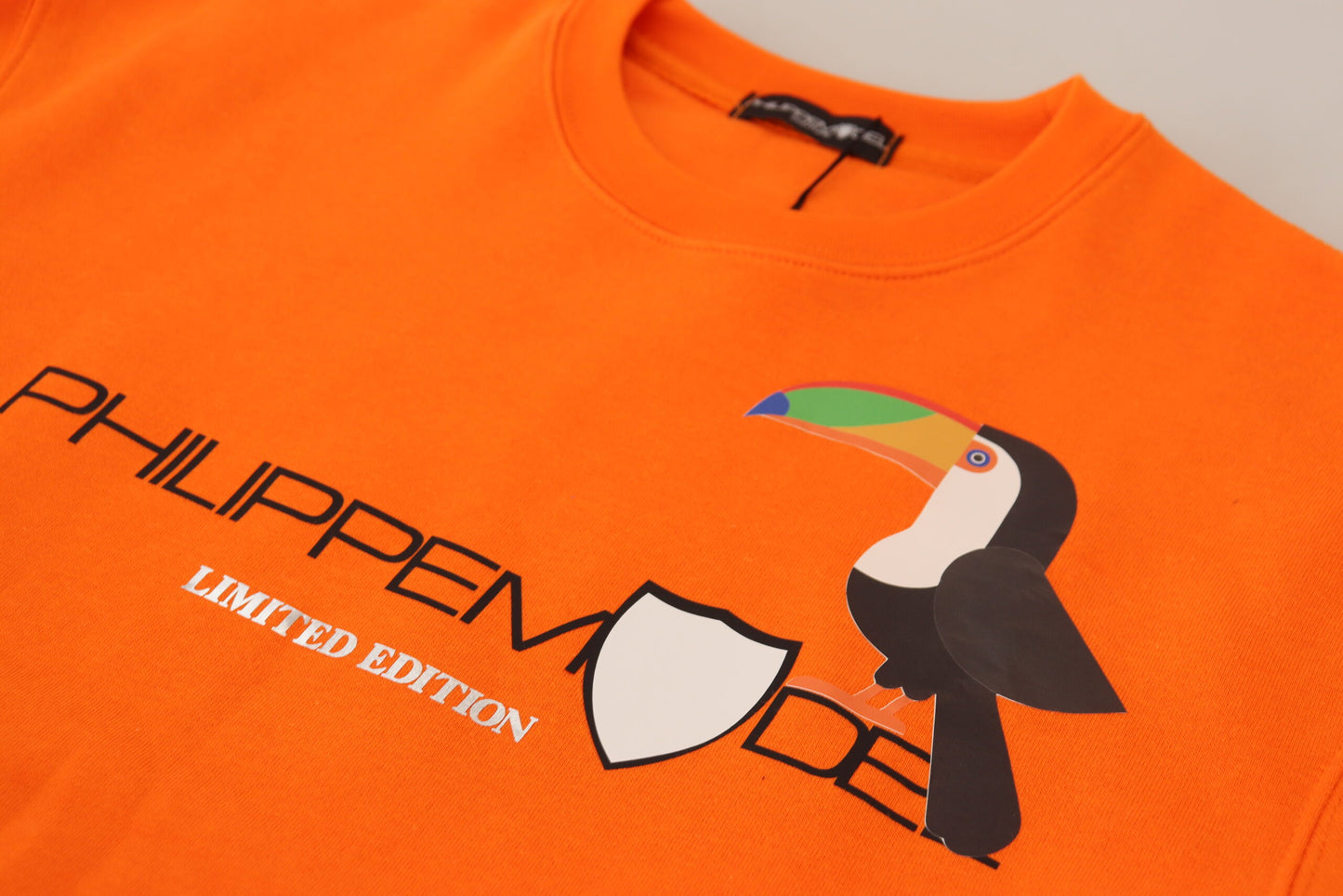 Jersey de manga larga estampado naranja