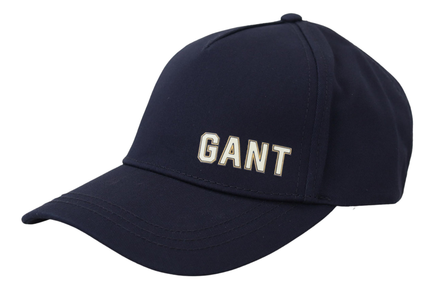 Gorra de béisbol con estampado de logo de algodón azul Sombrero informal