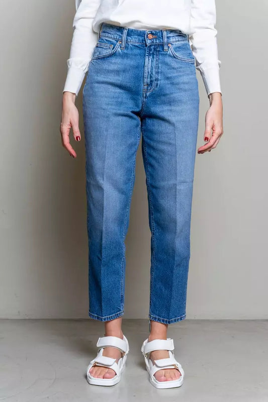 Jeans e pantaloni in cotone blu