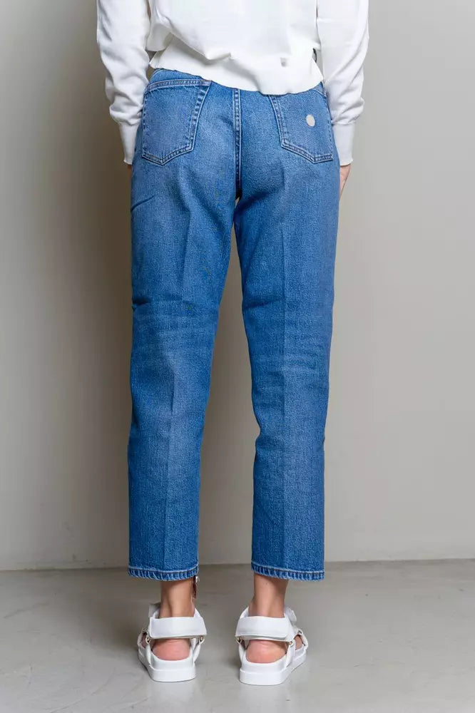 Jeans e pantaloni in cotone blu