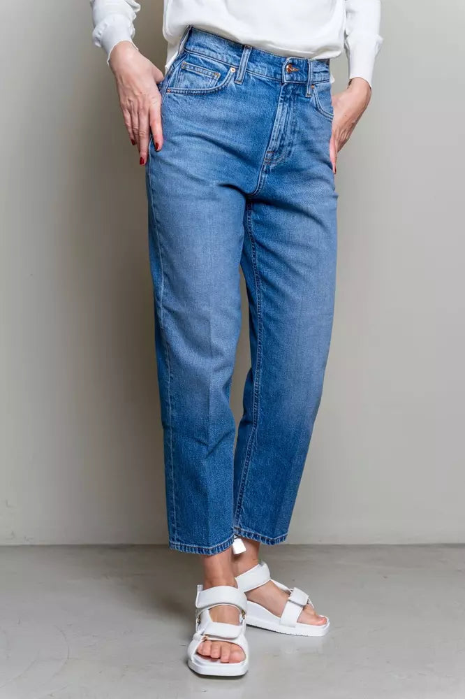 Jeans e pantaloni in cotone blu