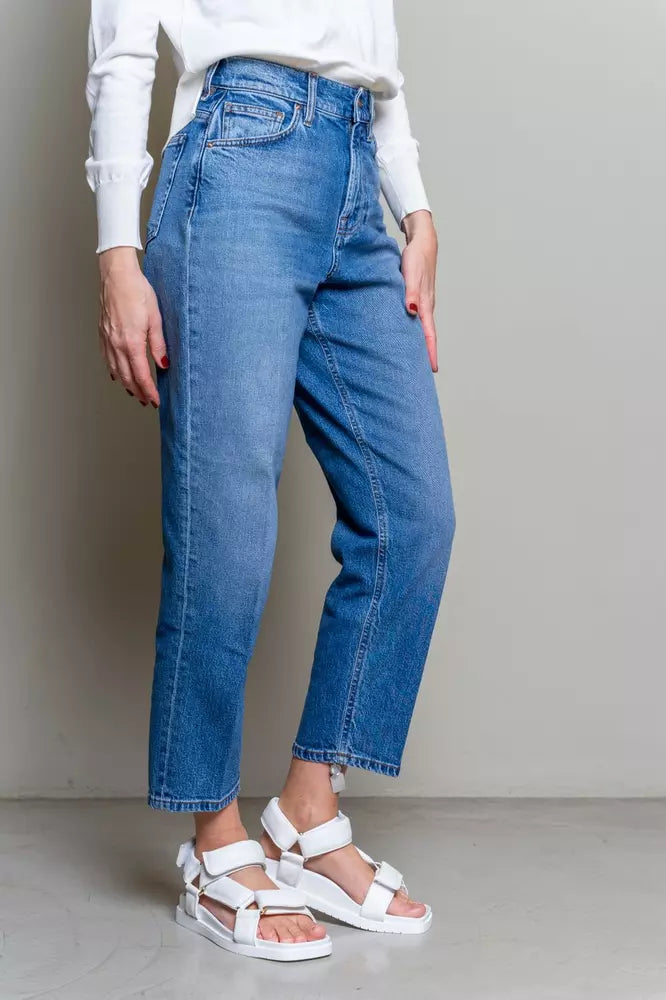 Jeans e pantaloni in cotone blu