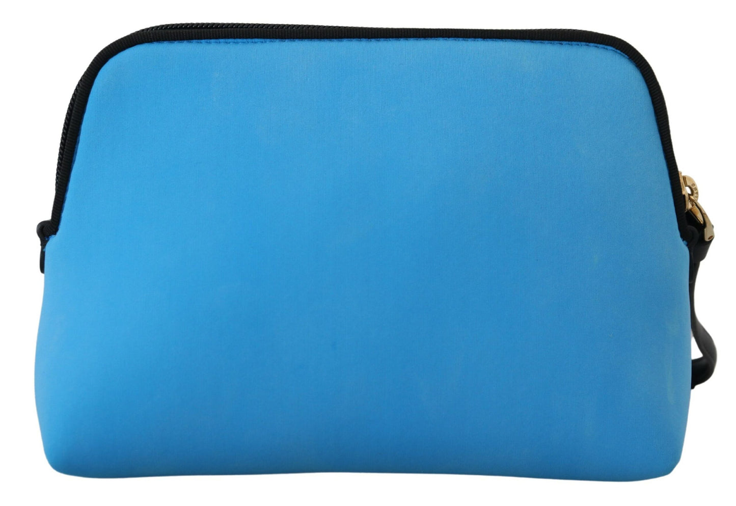 Neceser con estampado de leopardo y logo azul