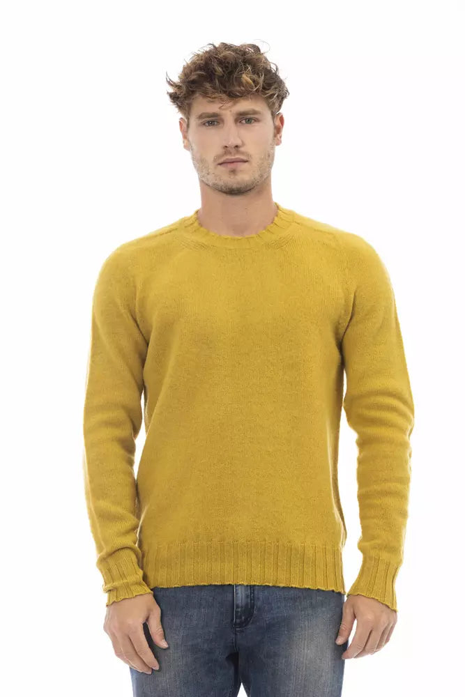 Jersey de lana amarillo
