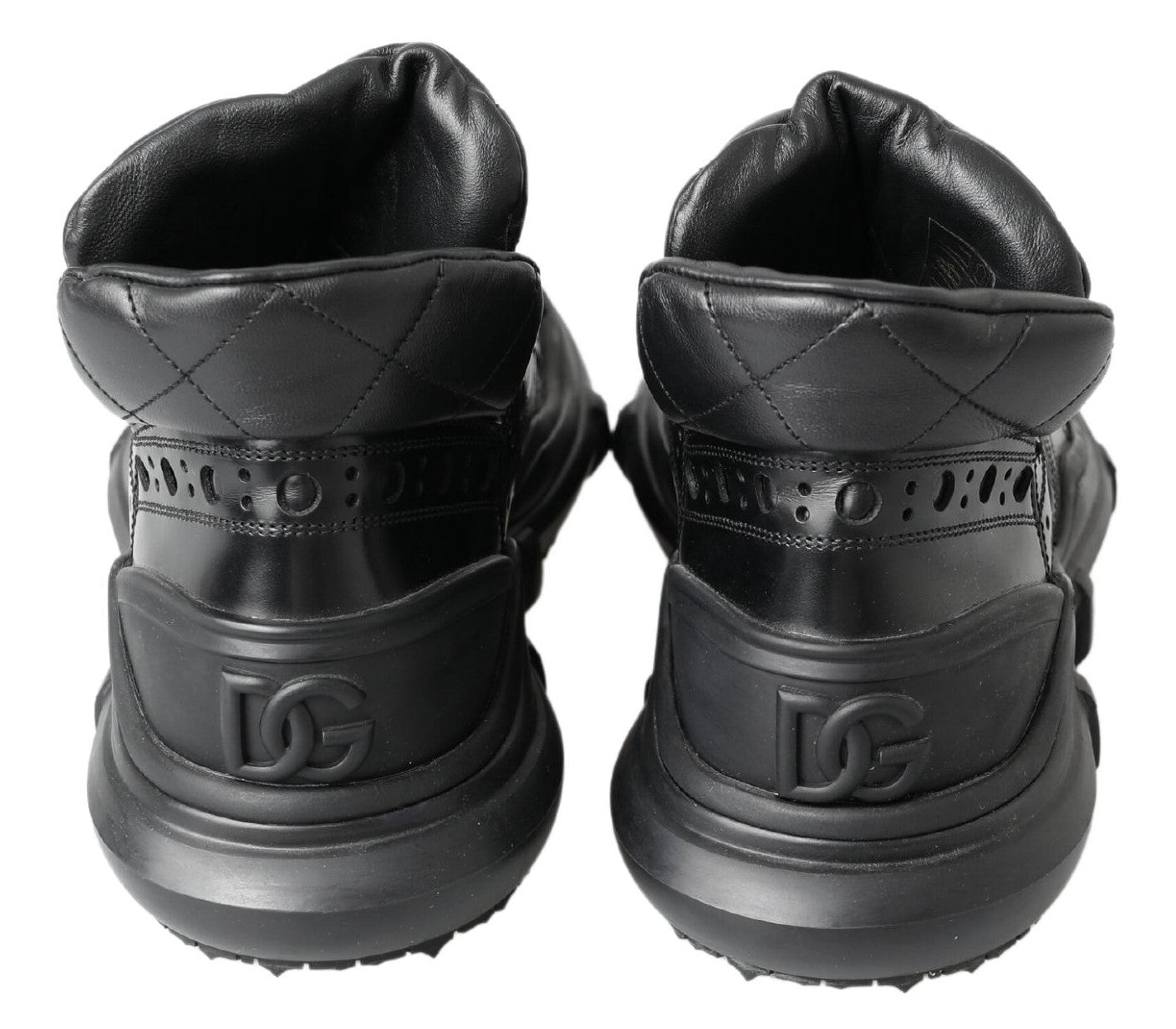 Botas casual de cuero negras