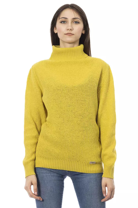 Jersey de lana amarillo
