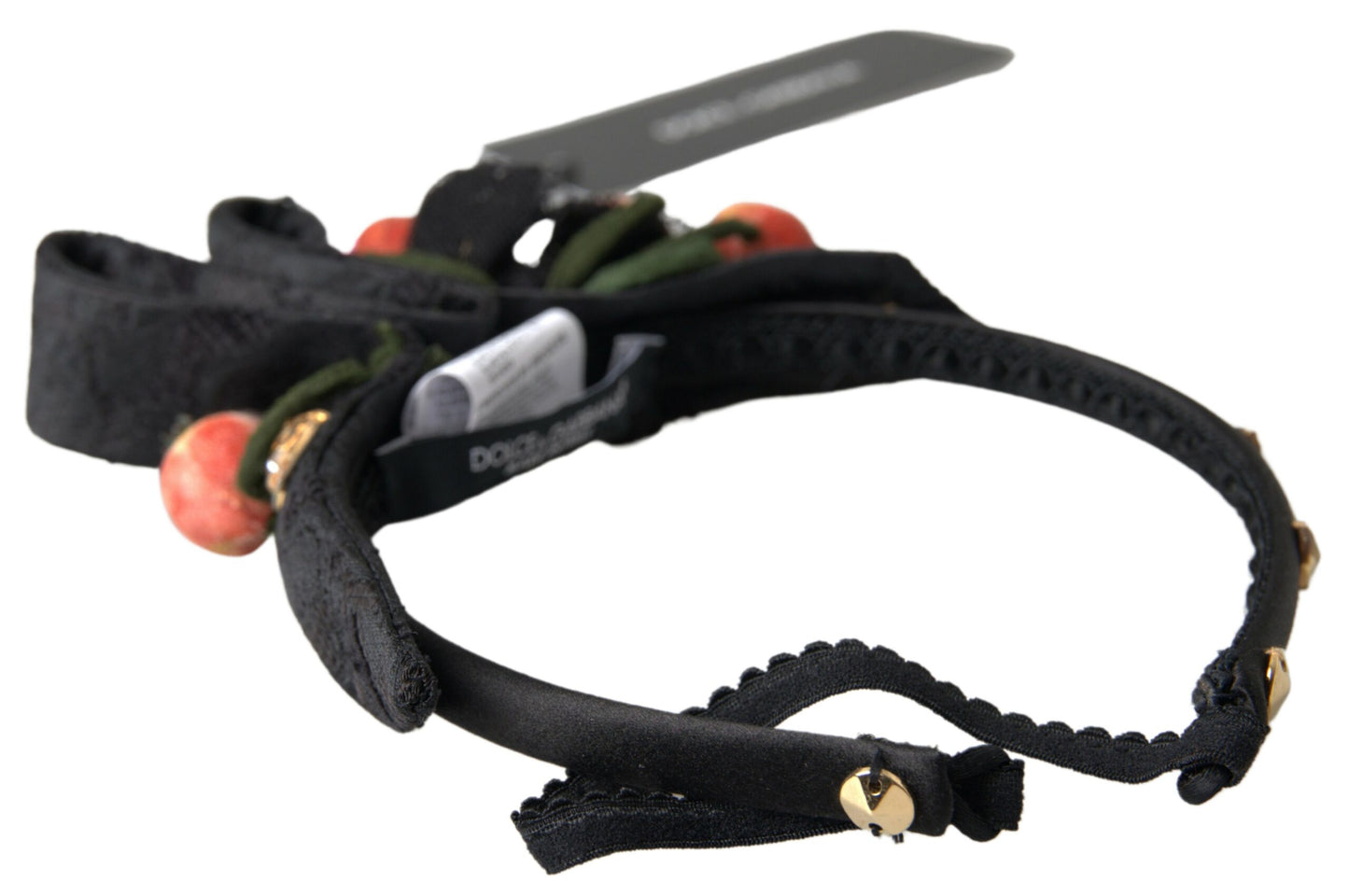 Dolce & Gabbana – Exklusives Stirnband mit mehrfarbigem Kristalldiadem