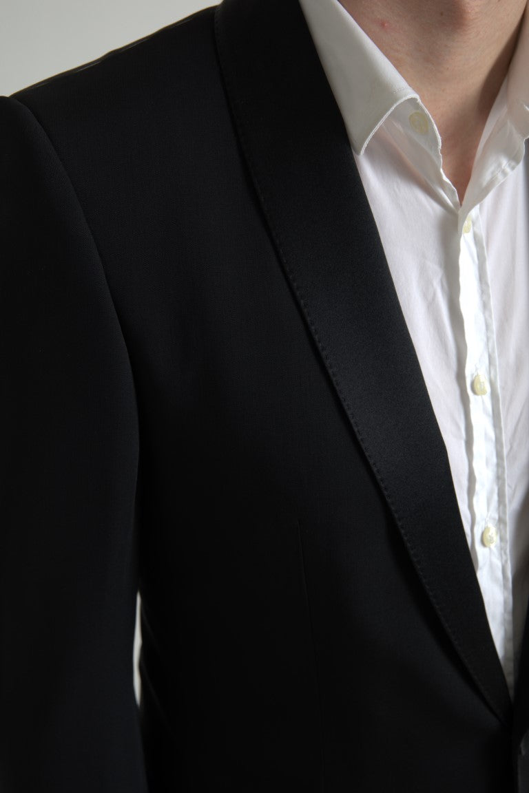 Blazer MARTINI monopetto in lana nera