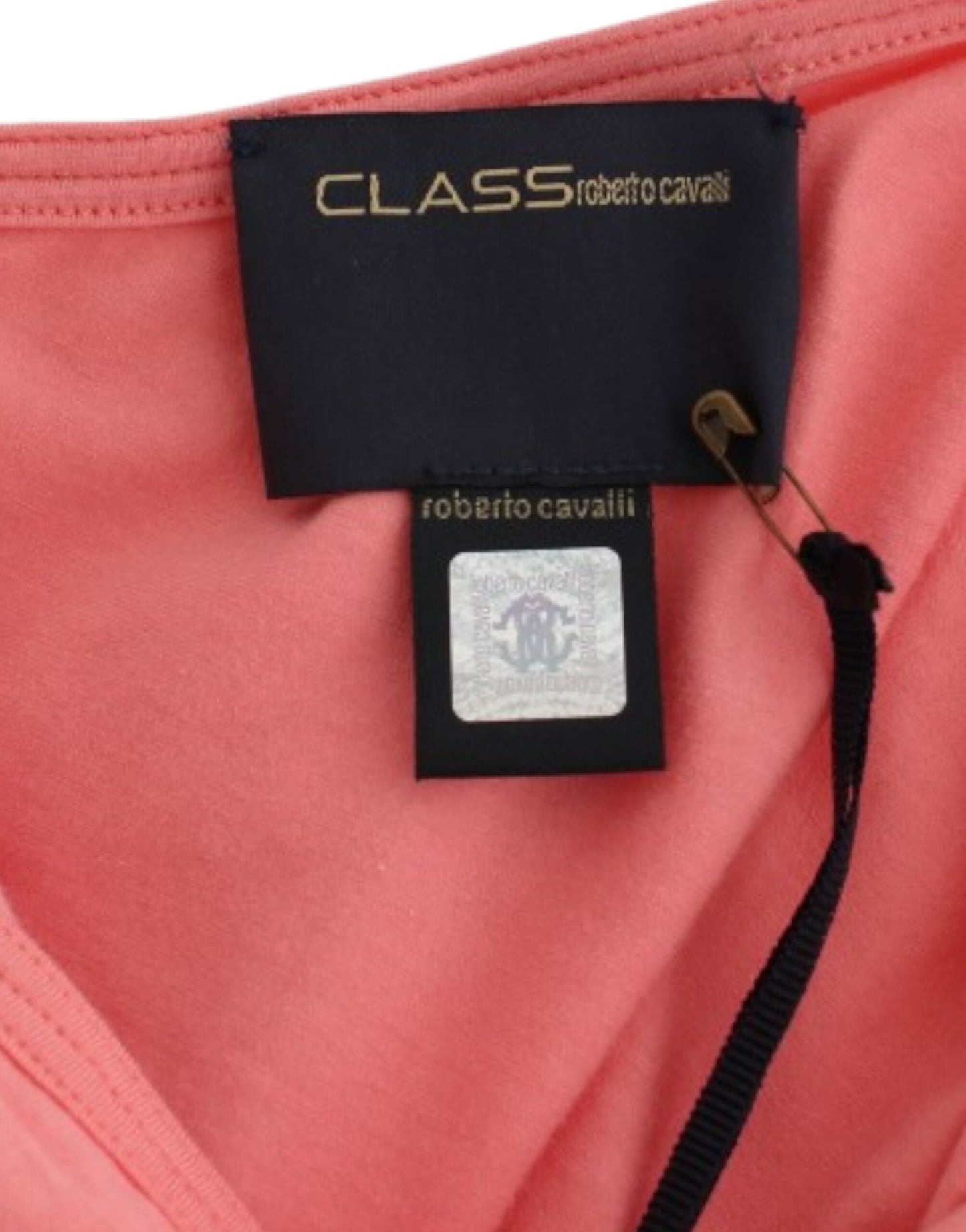 Cavalli Chic Pink Baumwollmischung Tanktop