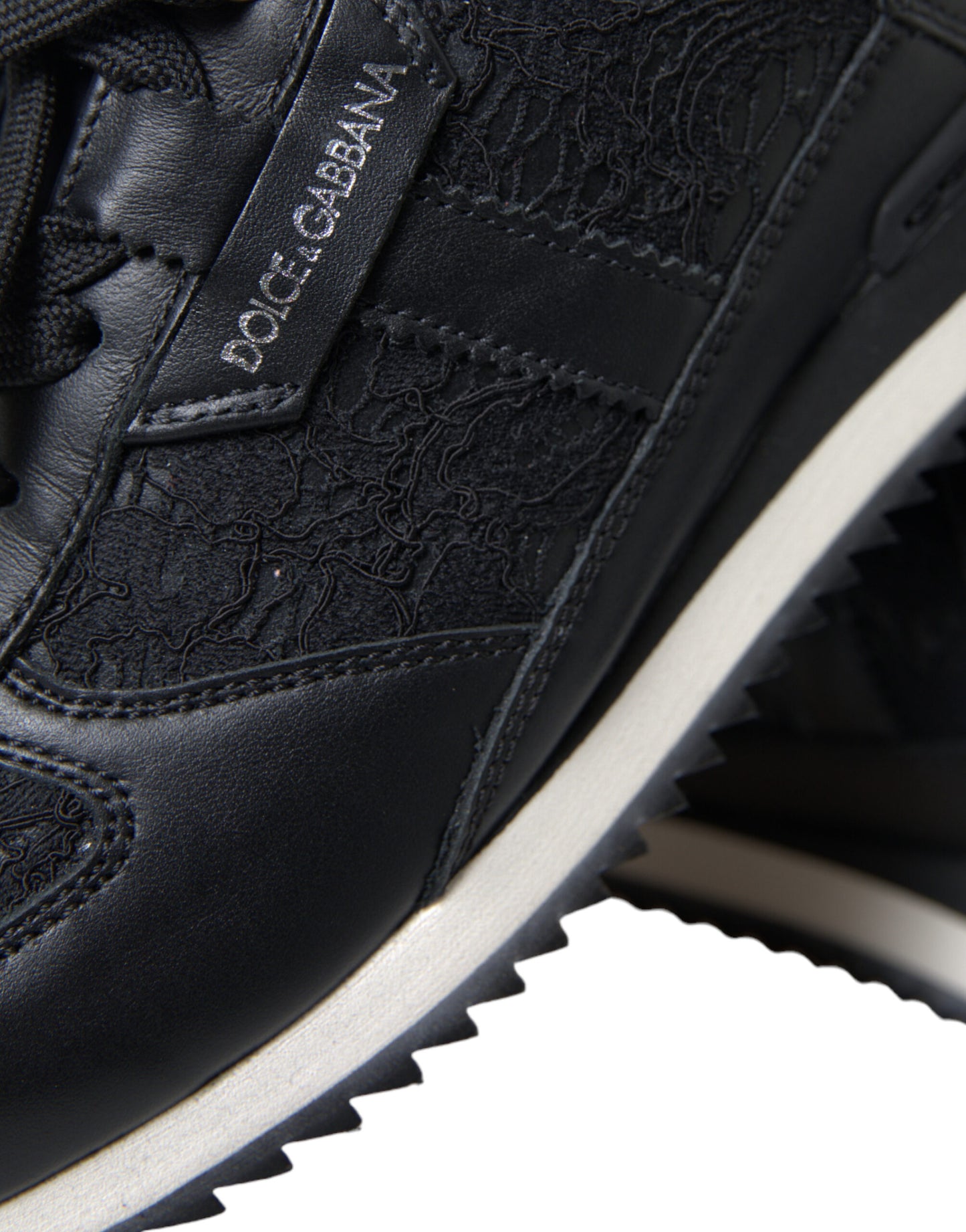 Dolce & Gabbana Elegante schwarze klassische Sneakers
