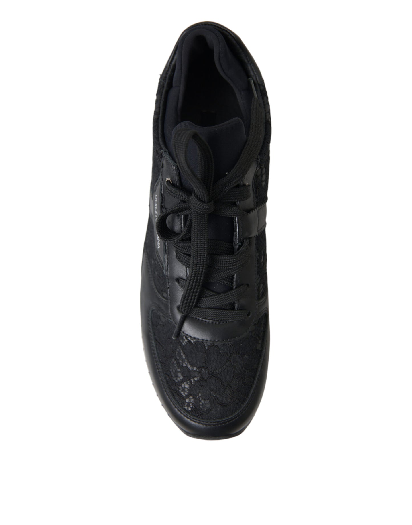 Dolce & Gabbana Elegante schwarze klassische Sneakers
