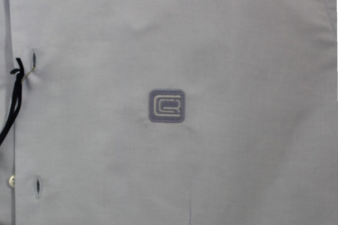 Cavalli Elegante Hellblaue Italienische Baumwollhemd