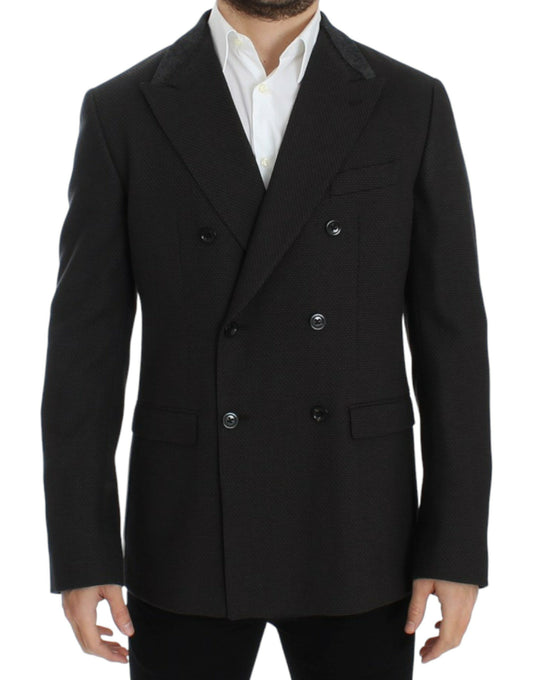 Dolce & Gabbana Eleganter Slim Fit Doppelreihiger Blazer