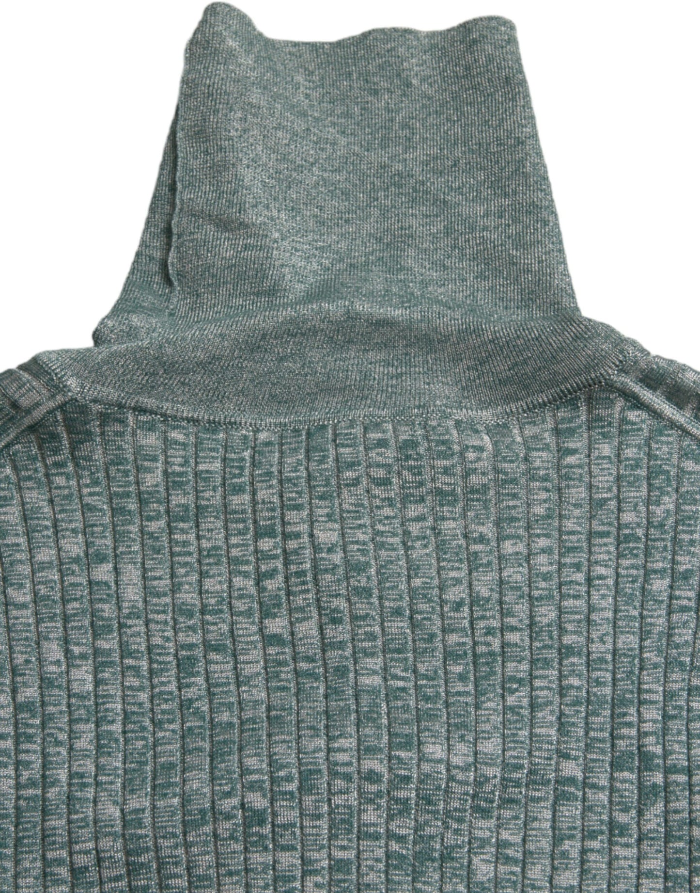 Eleganter grüner Rollkragenpullover von Dolce & Gabbana