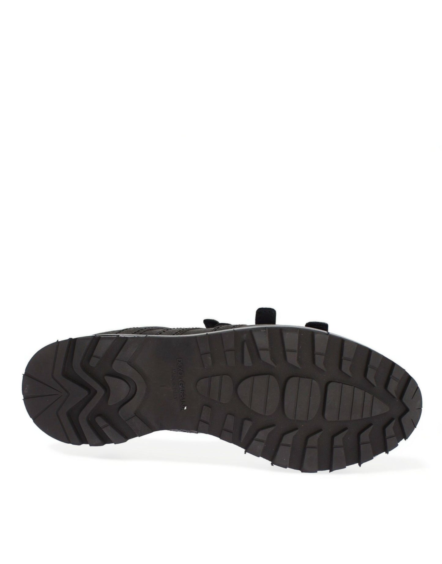 Bottines élégantes en cuir gris Dolce & Gabbana