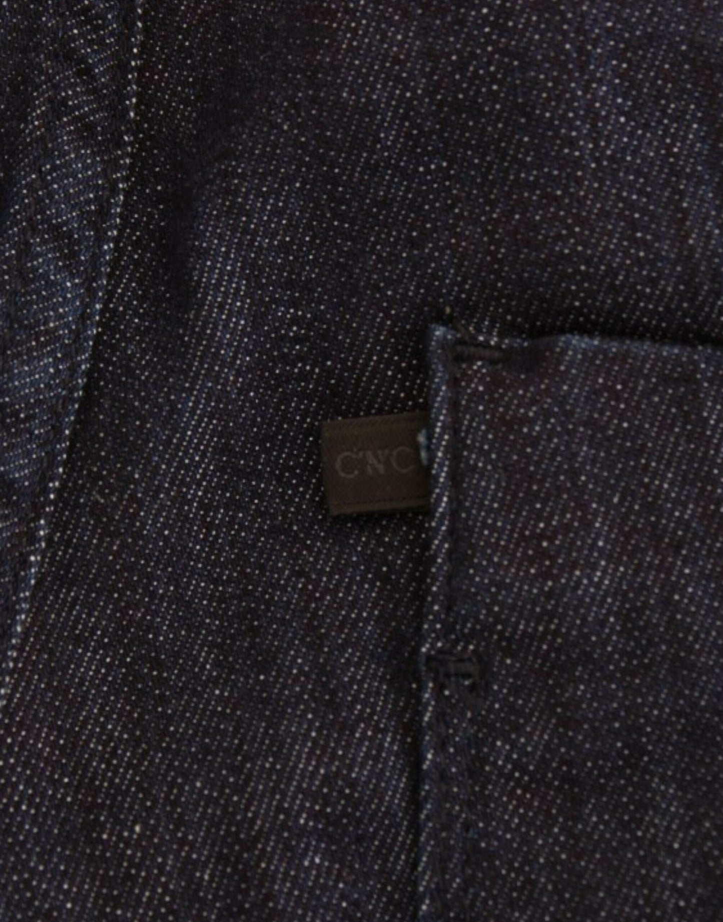 Jeans blu a gamba attillata