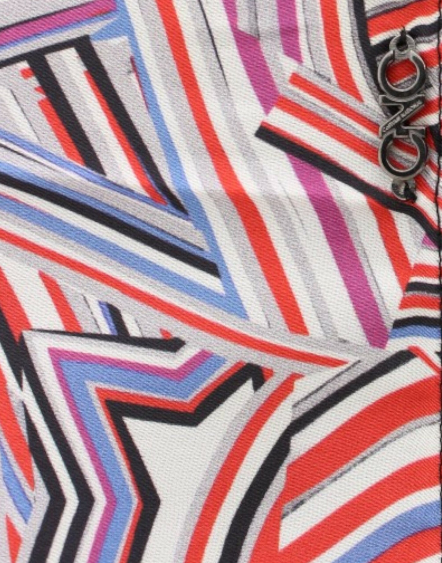 Costume National Chic Mehrfarbige Ärmellose Bluse