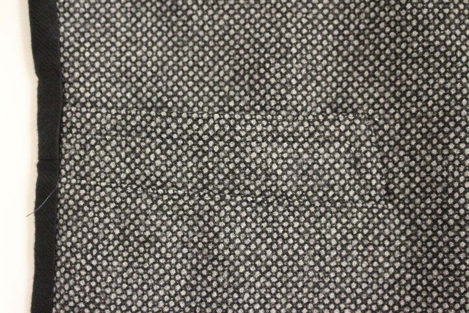 Chaleco gris con logo en mezcla de algodón Gilet Weste