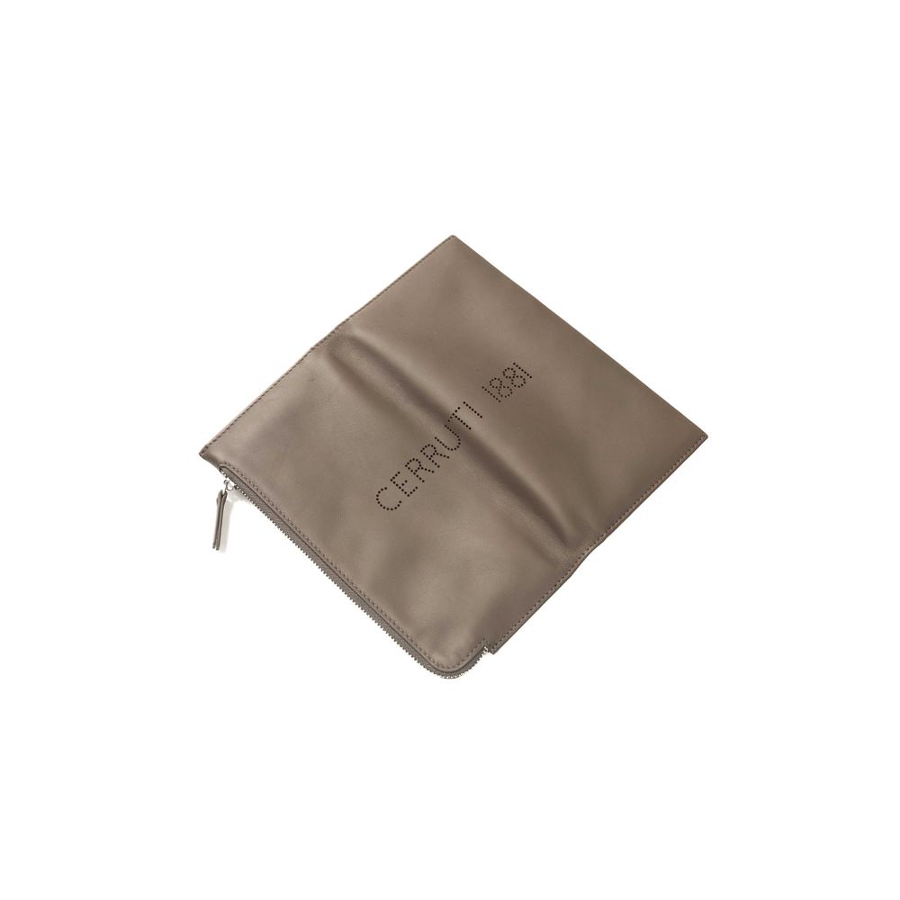 Portefeuille pour homme en cuir marron Cerruti 1881