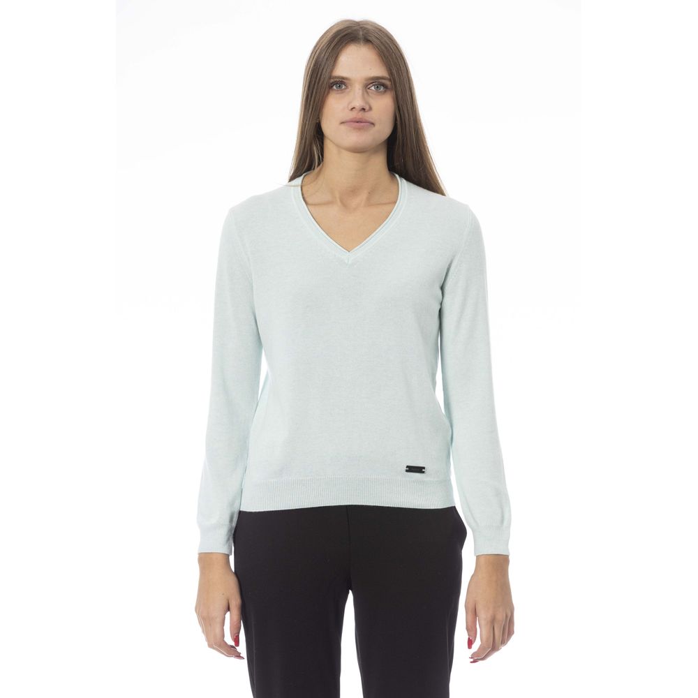 Jersey De Poliamida Celeste