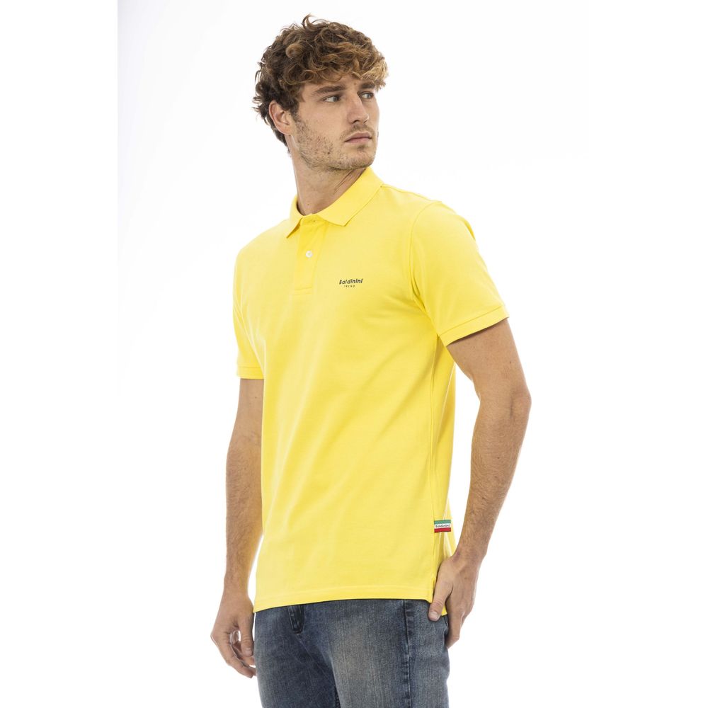 Polo de algodón amarillo