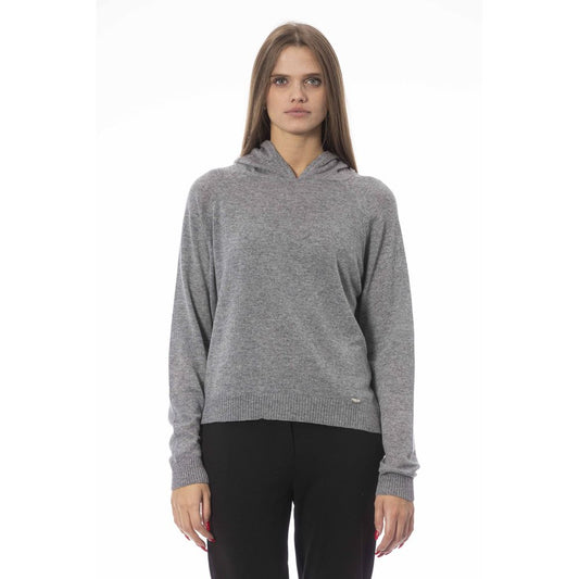 Jersey de viscosa gris