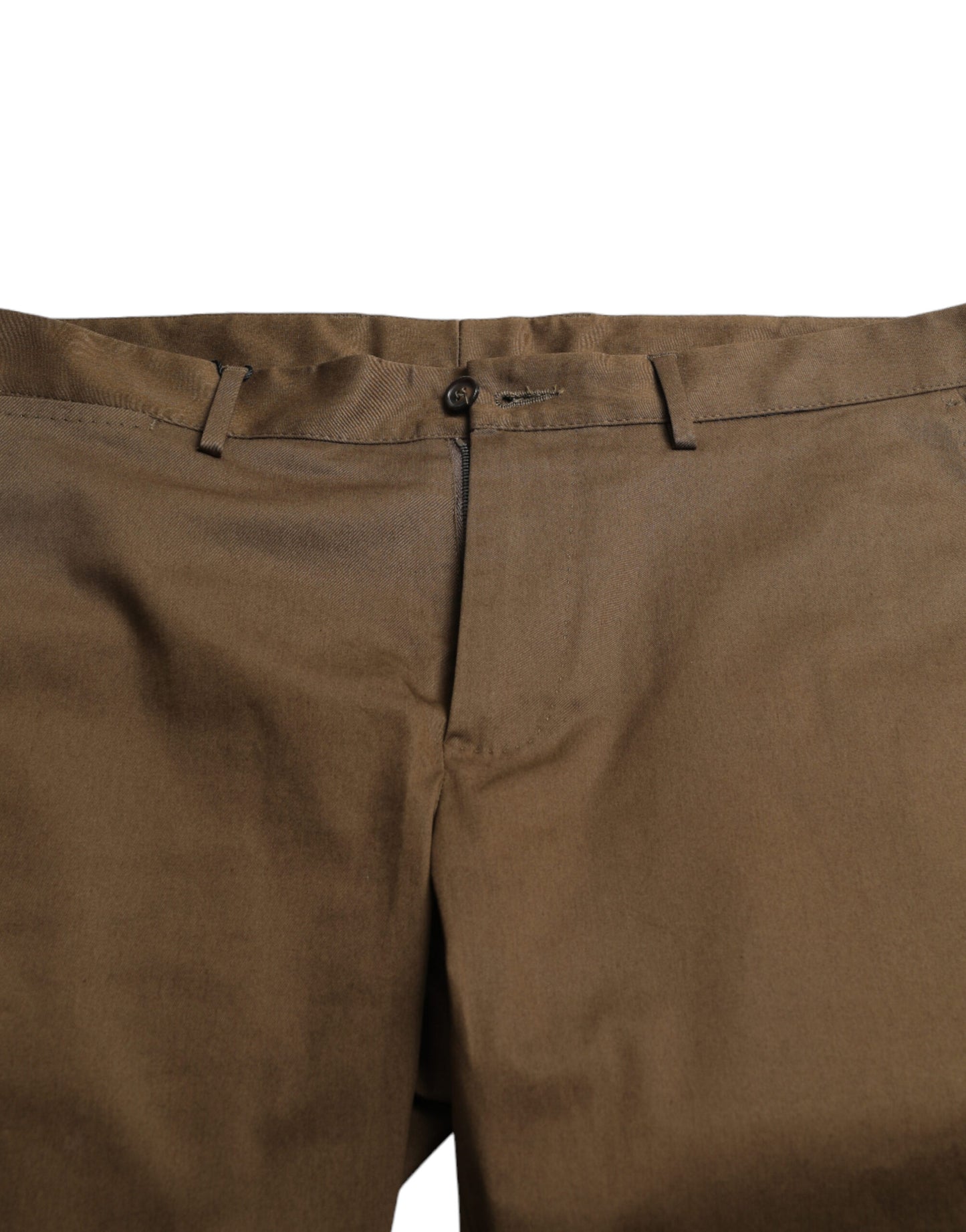 Bermudas de hombre de algodón elástico marrón