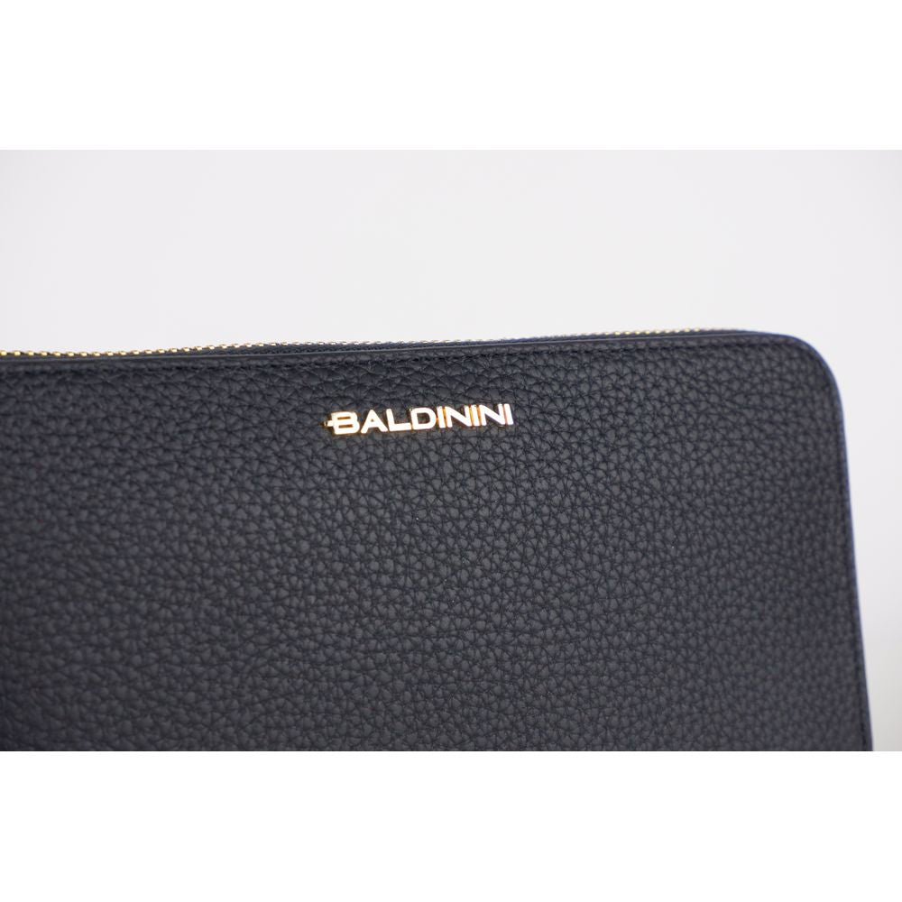 Baldinini Trend Elegante Portafoglio in Pelle con Zip - Accessorio Senza Tempo