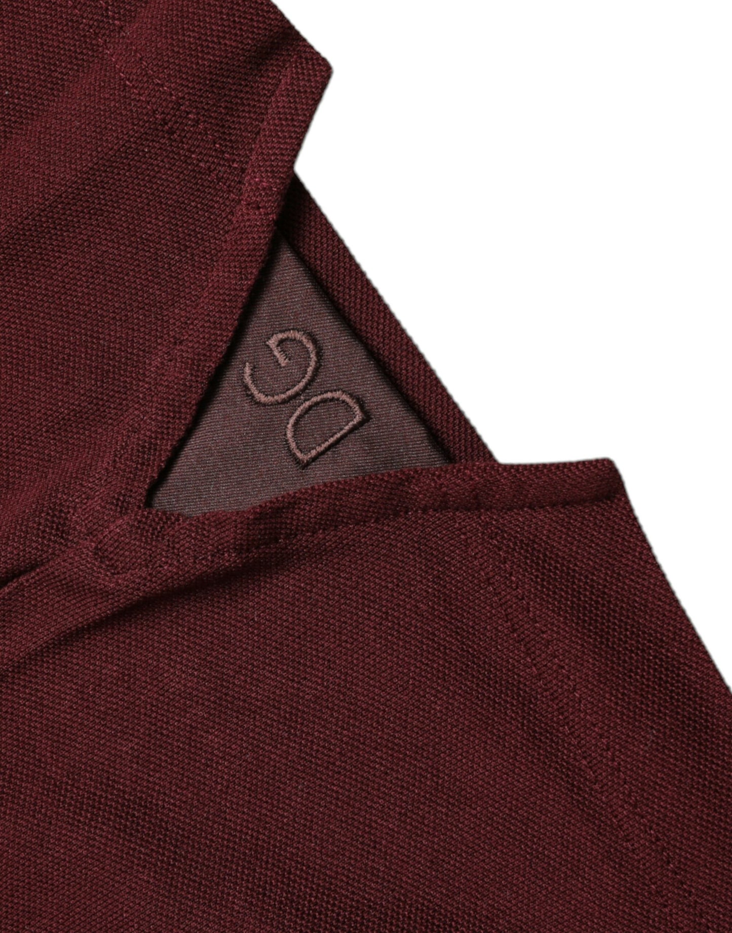 Dolce & Gabbana Elegantes Poloshirt aus kastanienbrauner Baumwollmischung