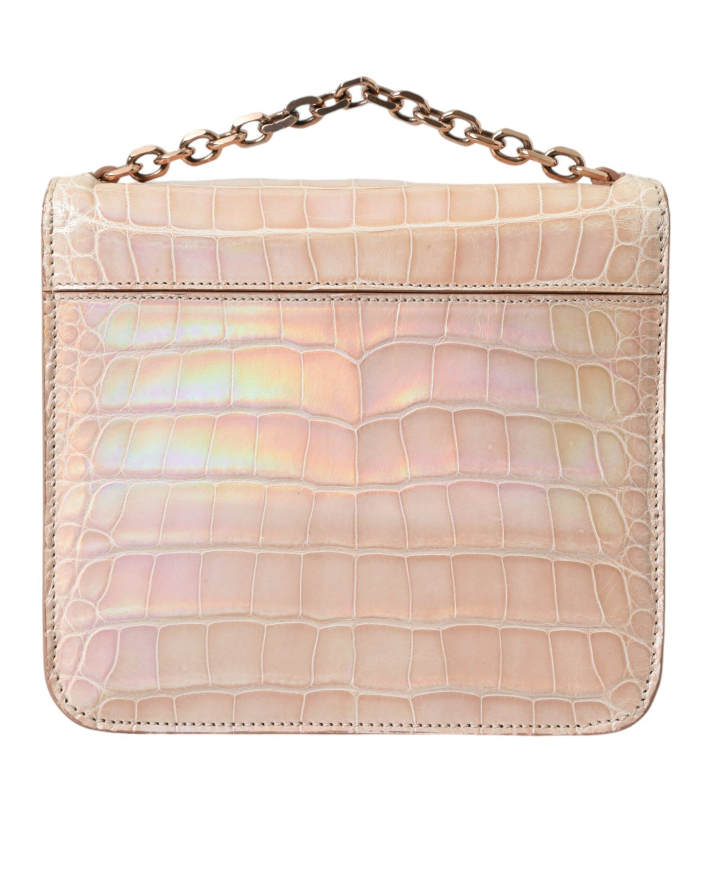 Clutch Mini Elegante in Catena Beige di Balenciaga per Eleganza Serale