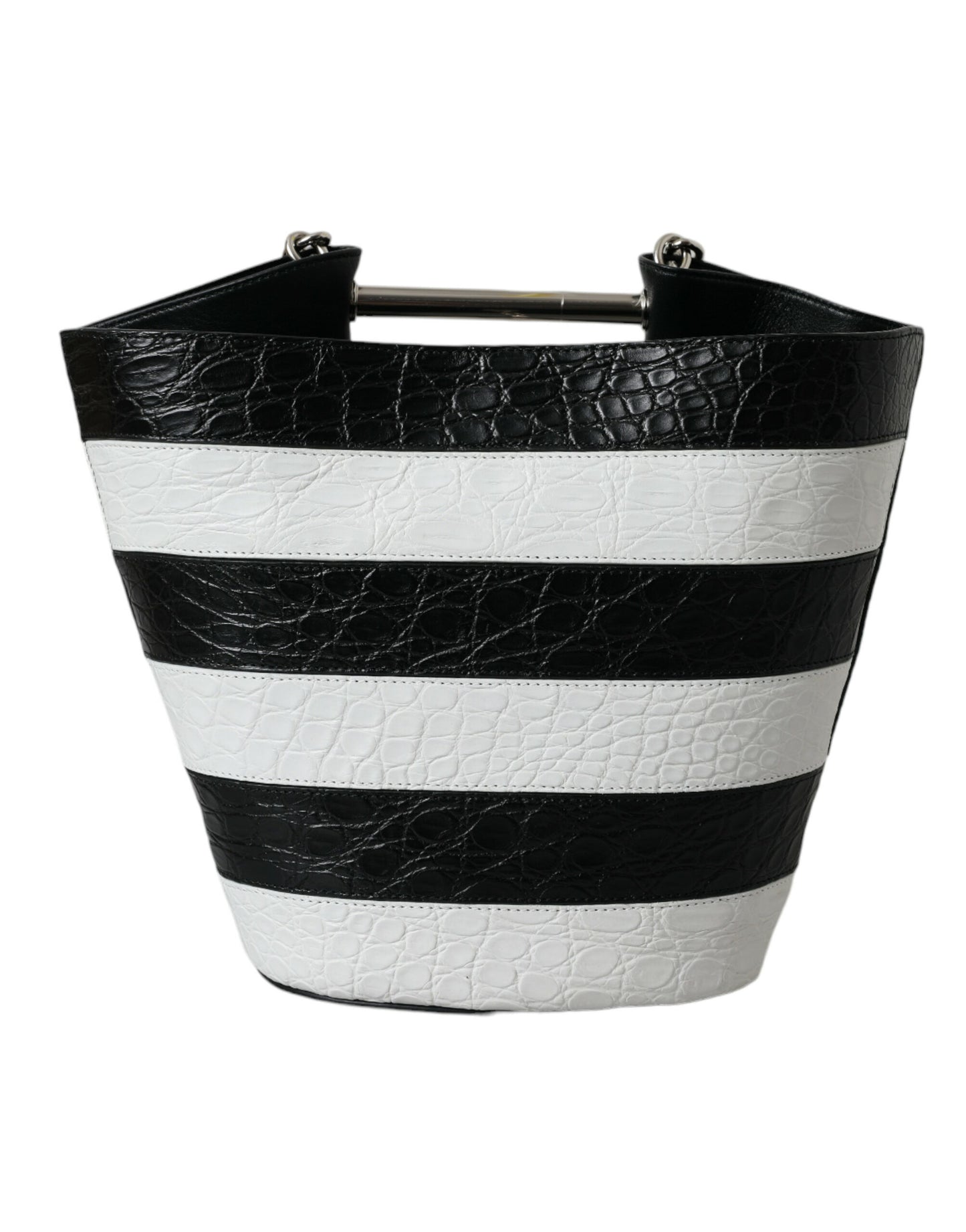 Sac Maxi seau en cuir crocodile Balenciaga Chic