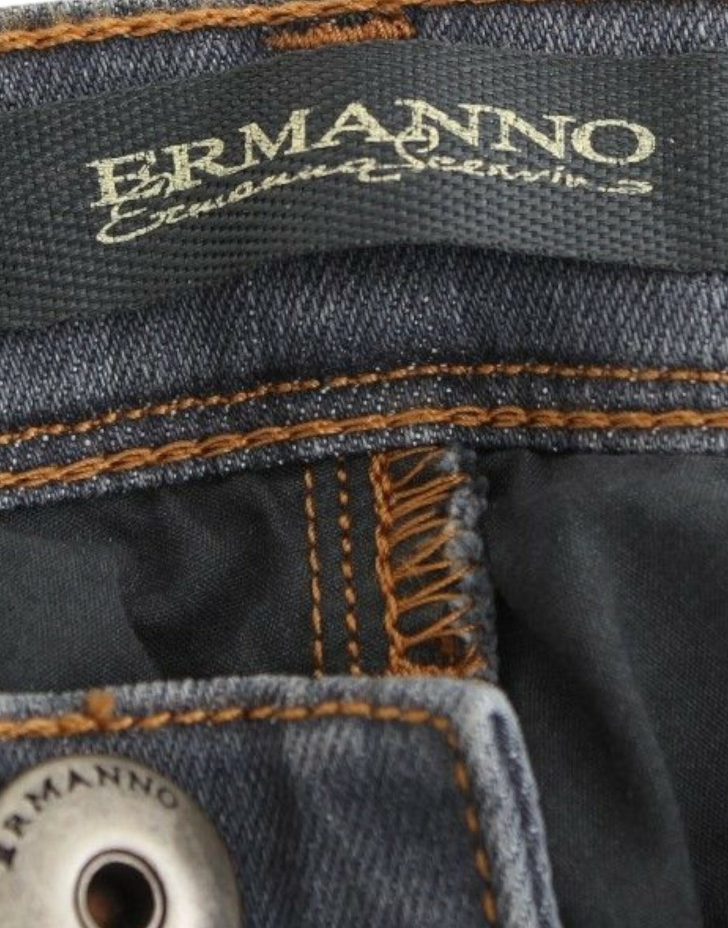 Jeans slim grigi Pantaloni denim gamba skinny elasticizzati