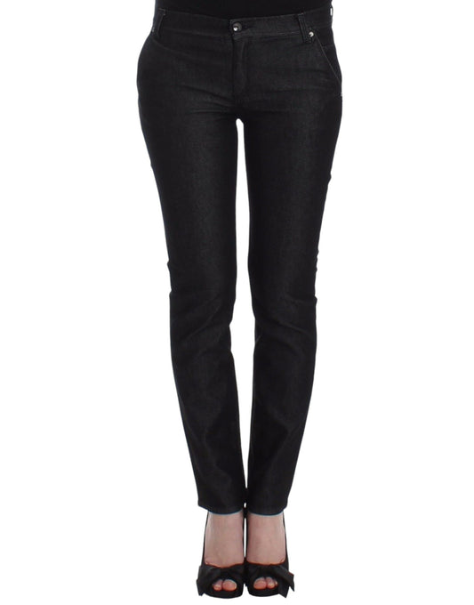 Ermanno Scervino Chic Schwarze Skinny Jeans - Elegant & Slim Fit