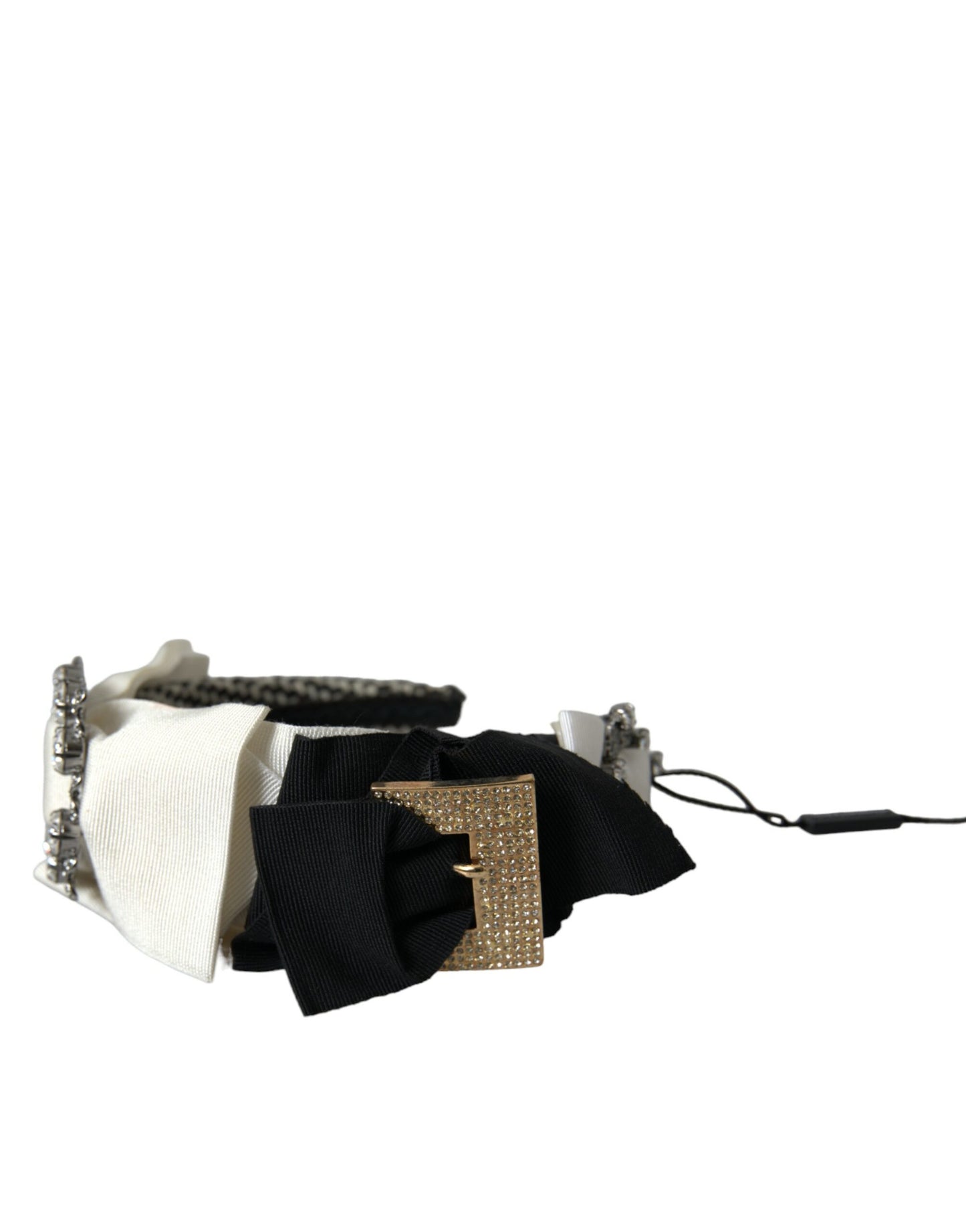 Dolce & Gabbana Mehrfarbiges, kristallverziertes Damen-Stirnband-Diadem