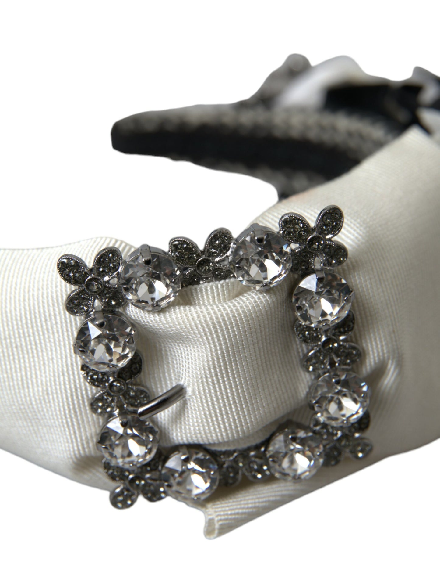 Dolce & Gabbana Mehrfarbiges, kristallverziertes Damen-Stirnband-Diadem