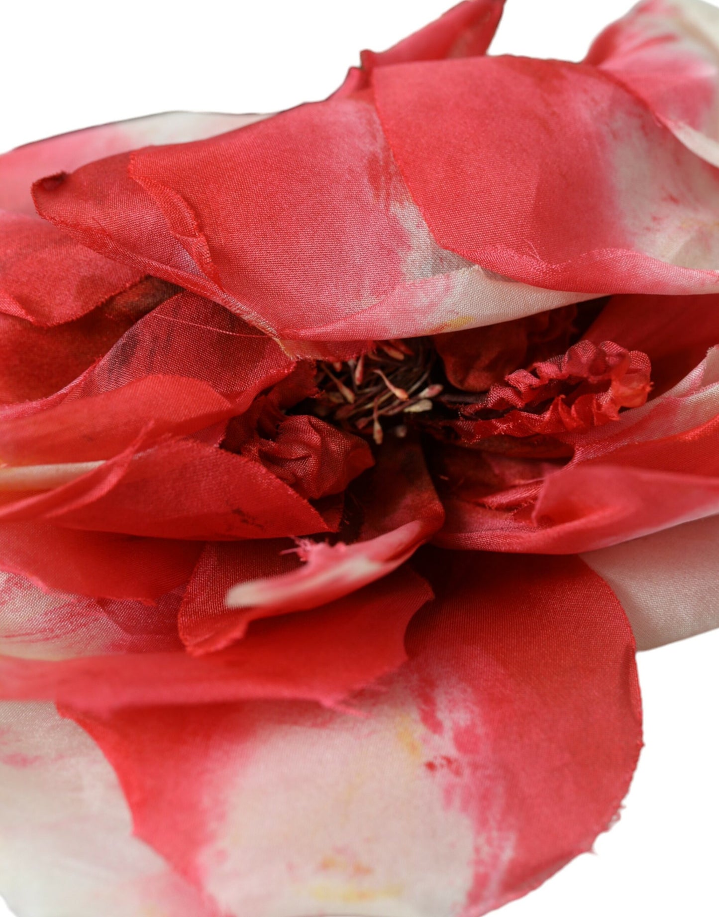 Dolce & Gabbana Mehrfarbiges Seiden-Stirnband mit Blumenapplikation für Damen