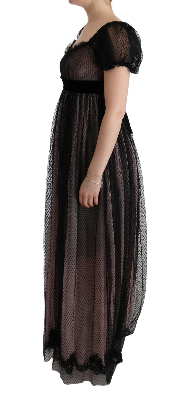 Dolce & Gabbana Elegantes langes Etuikleid