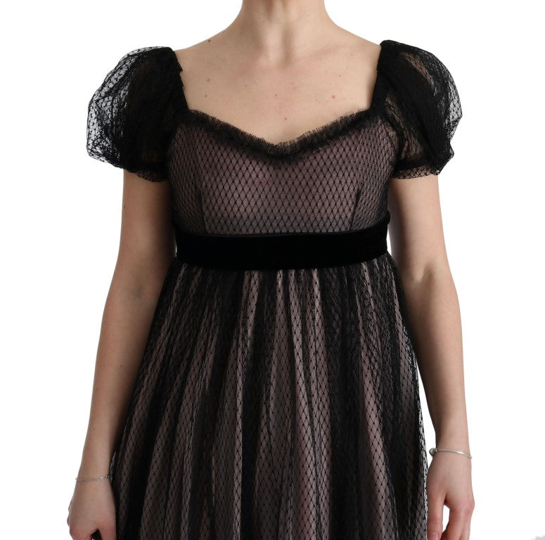 Dolce & Gabbana Elegantes langes Etuikleid