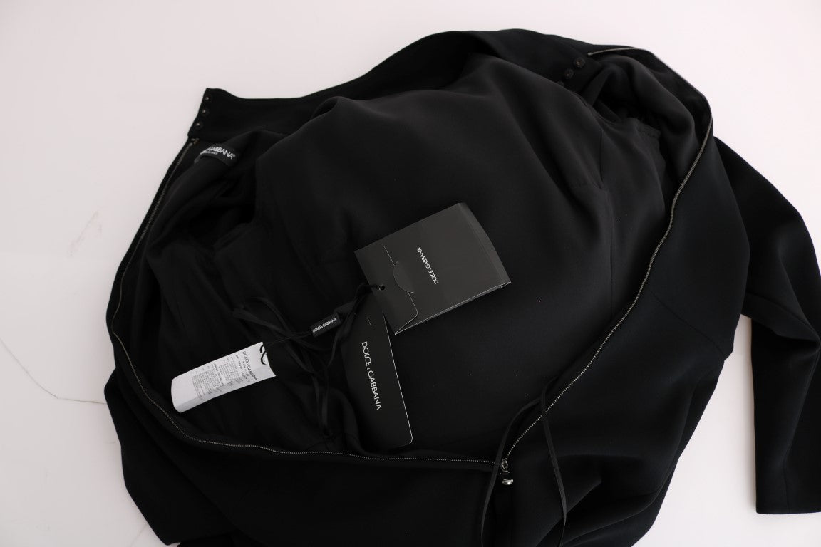 Robe fourreau élégante longue Dolce & Gabbana en noir