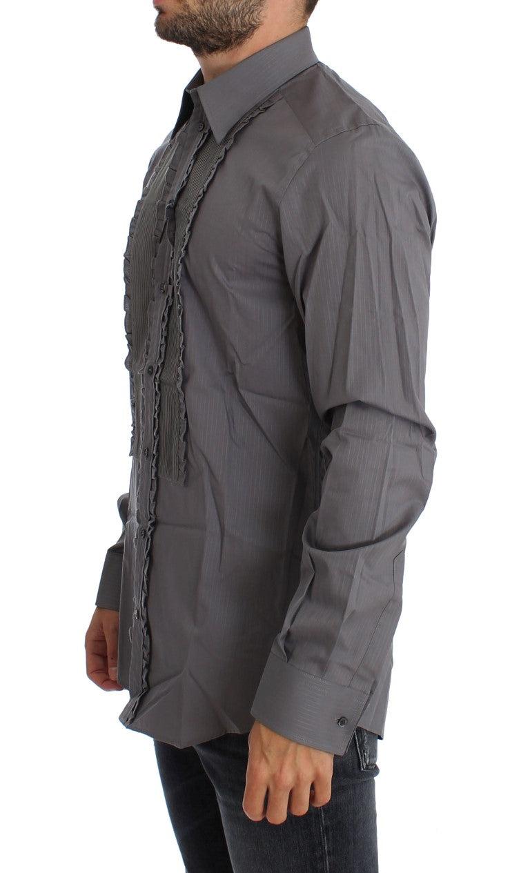 Dolce & Gabbana Elegantes Slim Fit Baumwollhemd